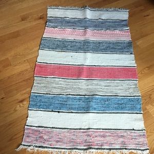 Beautiful multicolored kilim bought from Bosnia.